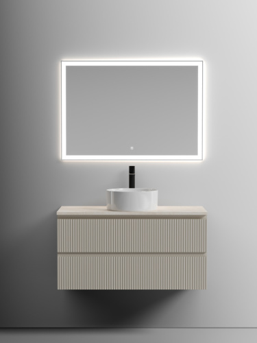 Столешница Sancos TT100A2X 100х50 накладная цвет бежевый - фото 4